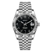 SEIKO MOD Datejust | Noir & Arabic Dial
