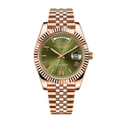 SEIKO MOD Day-Date | Or Rose Olive